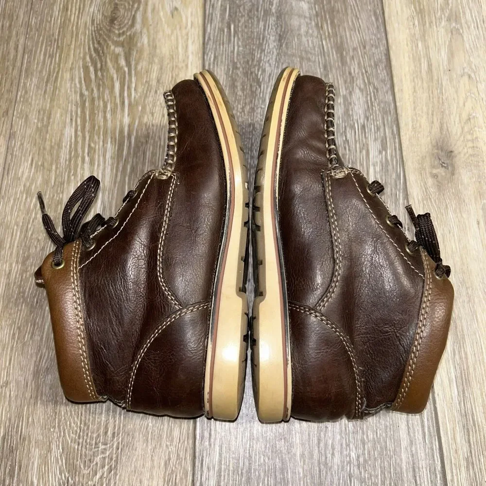 Eddie Bauer Chase Brown Ankle Boots Kids Youth US Size 13M - # 446618 Shoes
